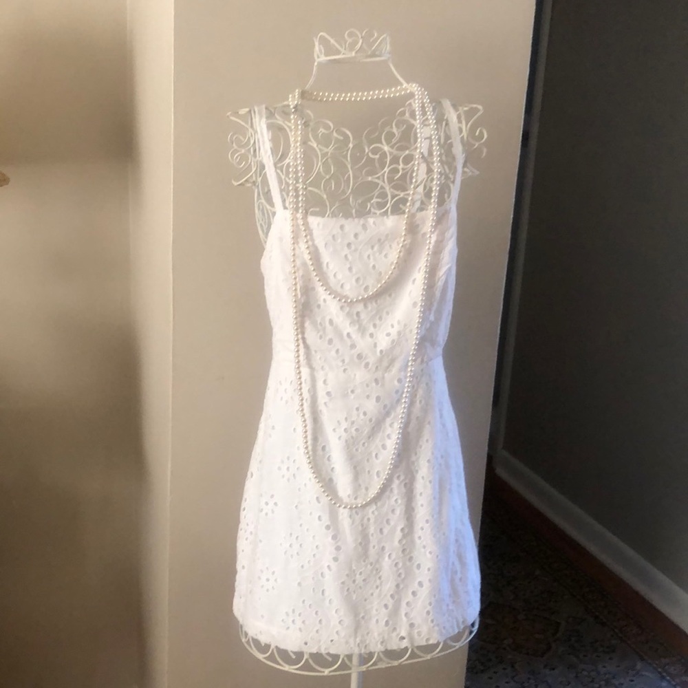 Little White Summer Dress 100% cotton